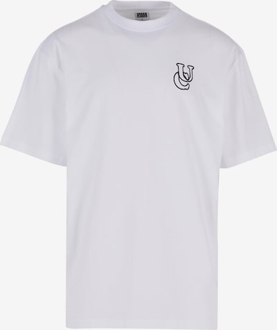 Urban Classics Paita 'Shiny' värissä musta / valkoinen, Tuotenäkymä