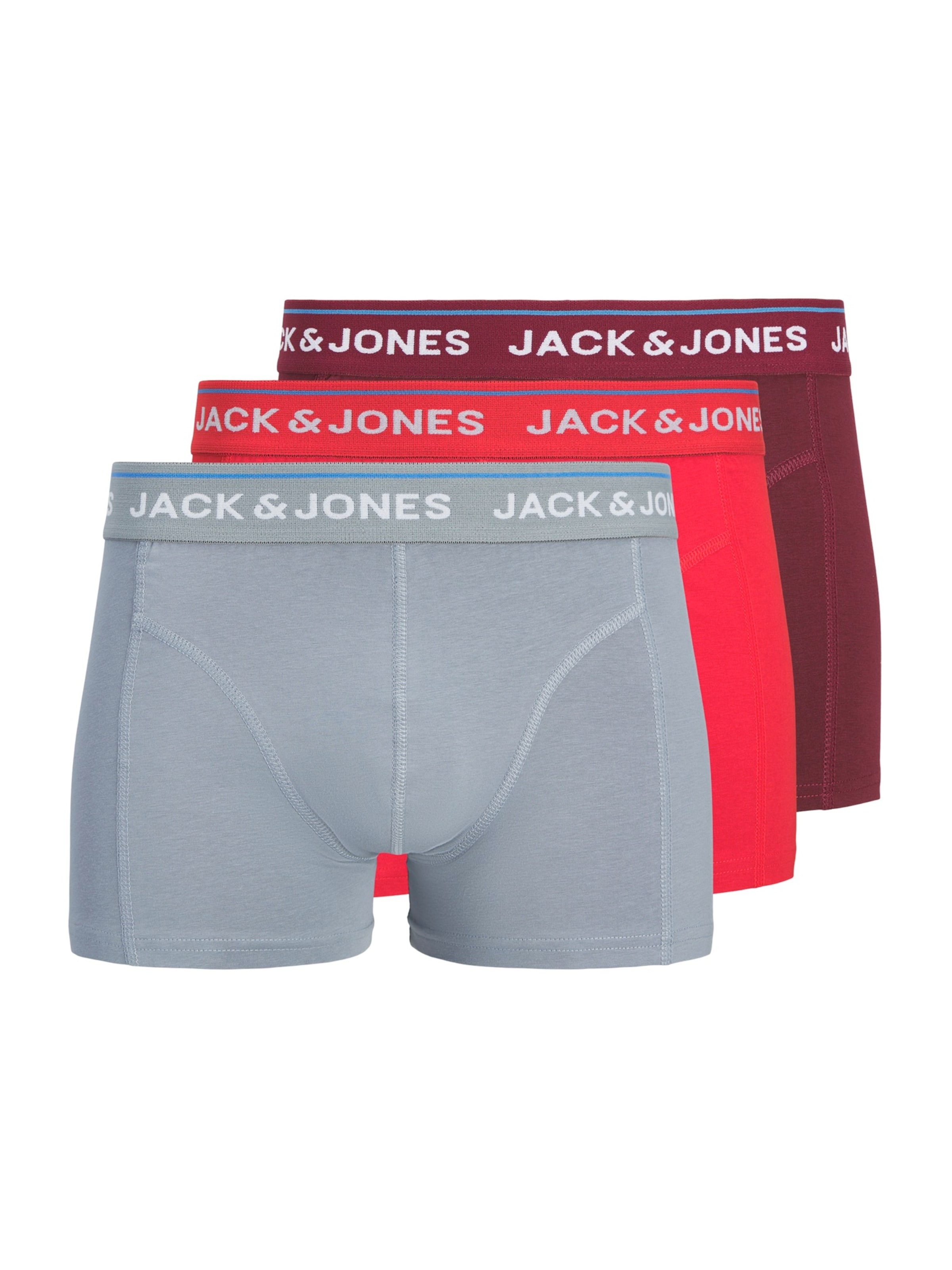 JACK & JONES Μποξεράκι 'JACBRANCO' σε γκρι: μπροστά