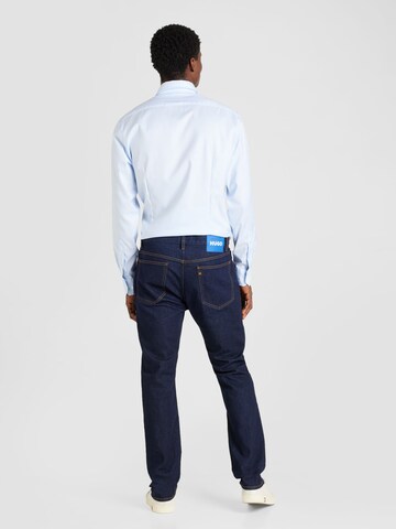 HUGO Regular Jeans 'Ash' in Blau