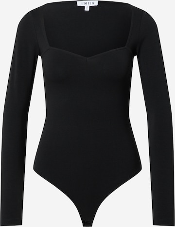 EDITED - Camisa body 'Audelia' em preto: frente