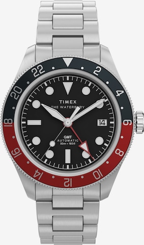 Orologio sportivo ' Waterbury Heritage Automatic GMT ' di TIMEX in argento: frontale