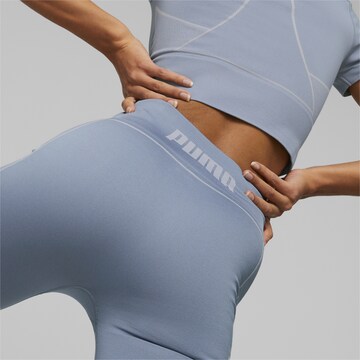 PUMA Skinny Workout Pants in Purple