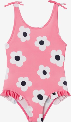 Maillot de bain 'ZULLE' NAME IT en rose : devant