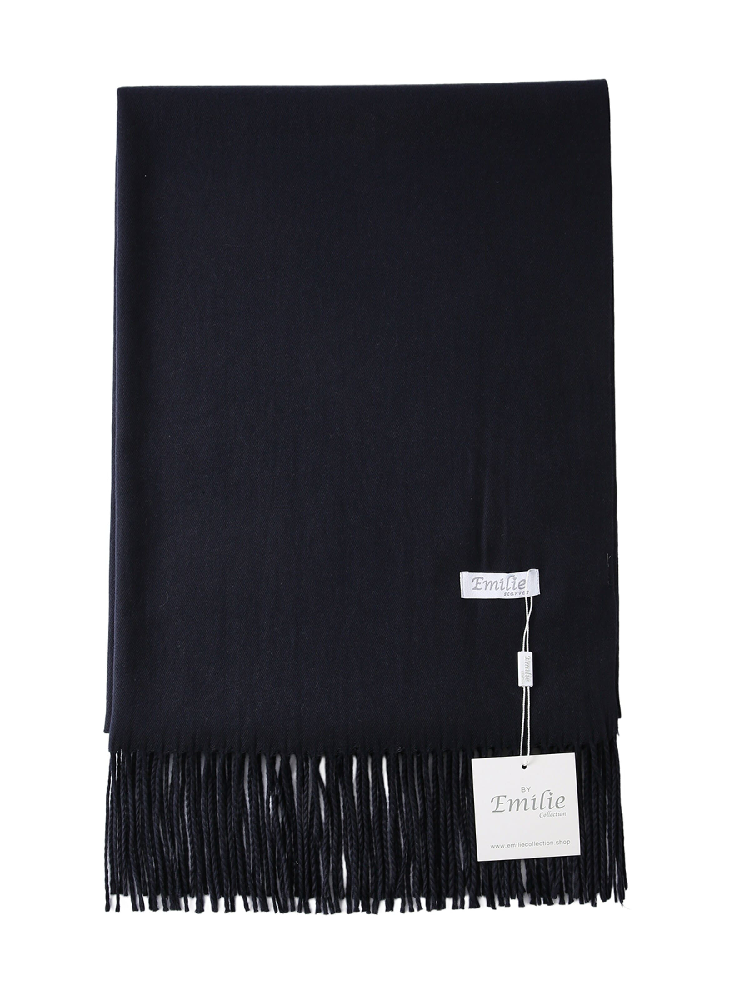 Emilie collection Sjaal 'Pashmina scarf' in Blauw: voorkant