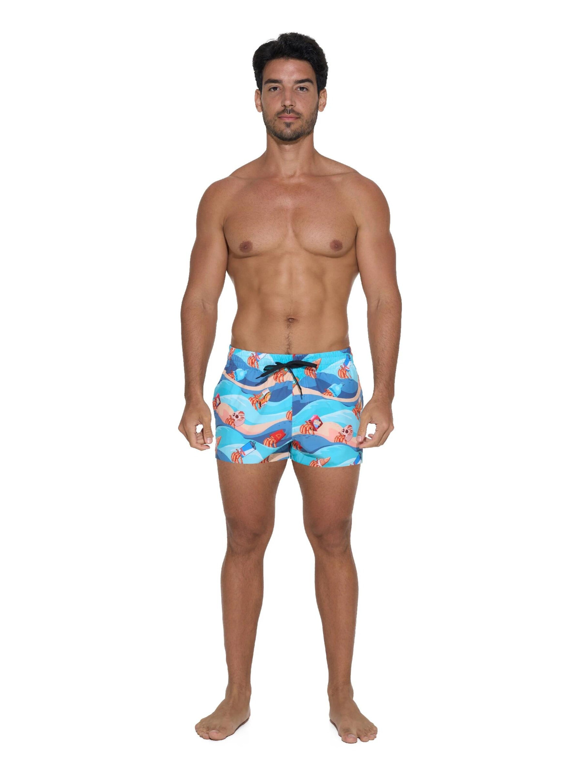 69Slam - Bermudas en Mezcla de colores: frente