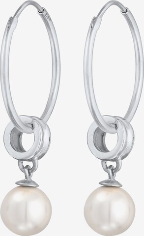 Boucles d'oreilles Nenalina en argent : devant