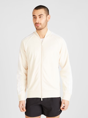 Veste de survêtement 'Adicolor Classics Sst' ADIDAS ORIGINALS en blanc : devant