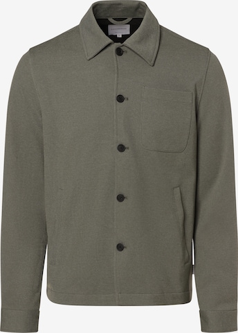 Chemise 'Superflex' Lindbergh en vert : devant