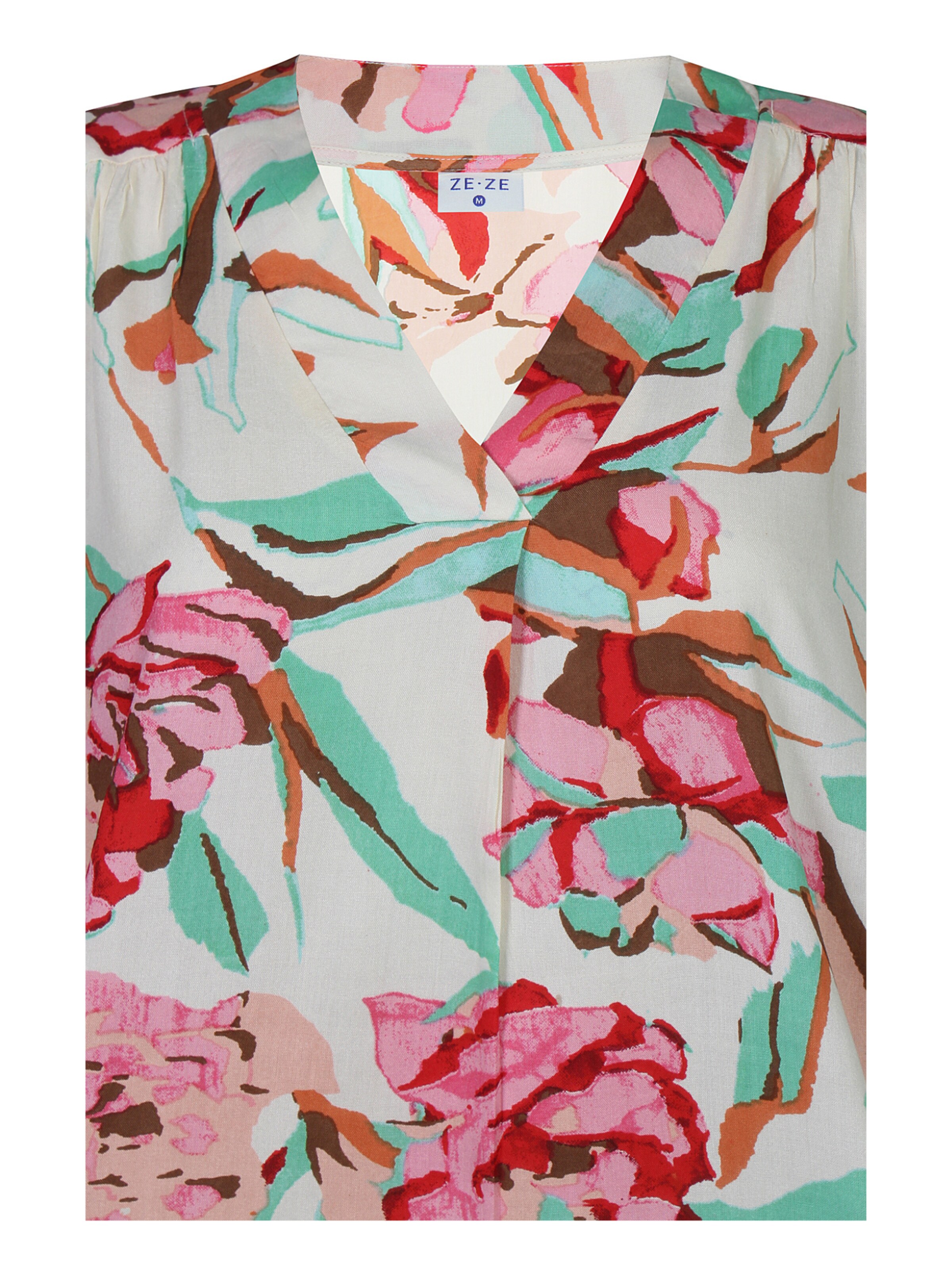 ze-ze Jurk 'Dot 076' in Roze