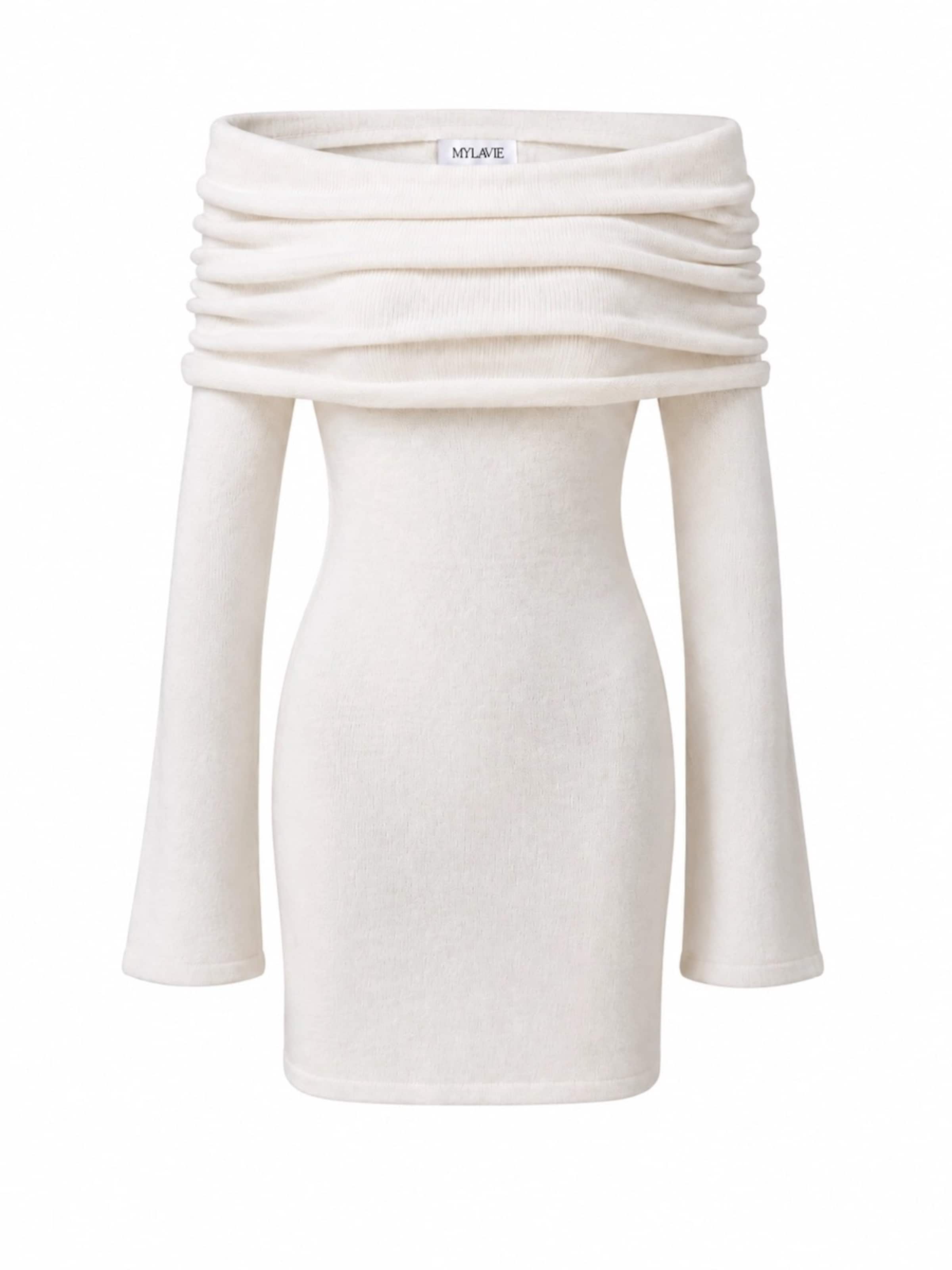 MYLAVIE by Sarah Harrison Obleka | bela barva: sprednja stran