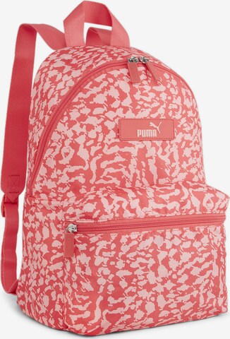 PUMA Backpack in Pink: front