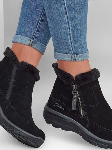SKECHERS Boots 'Skechers Easy Going - Cool Zip' in Zwart