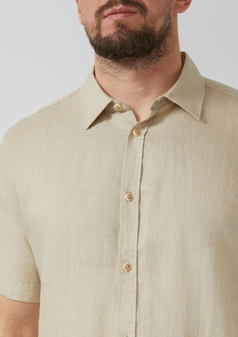 s.Oliver Regular fit Overhemd in Beige