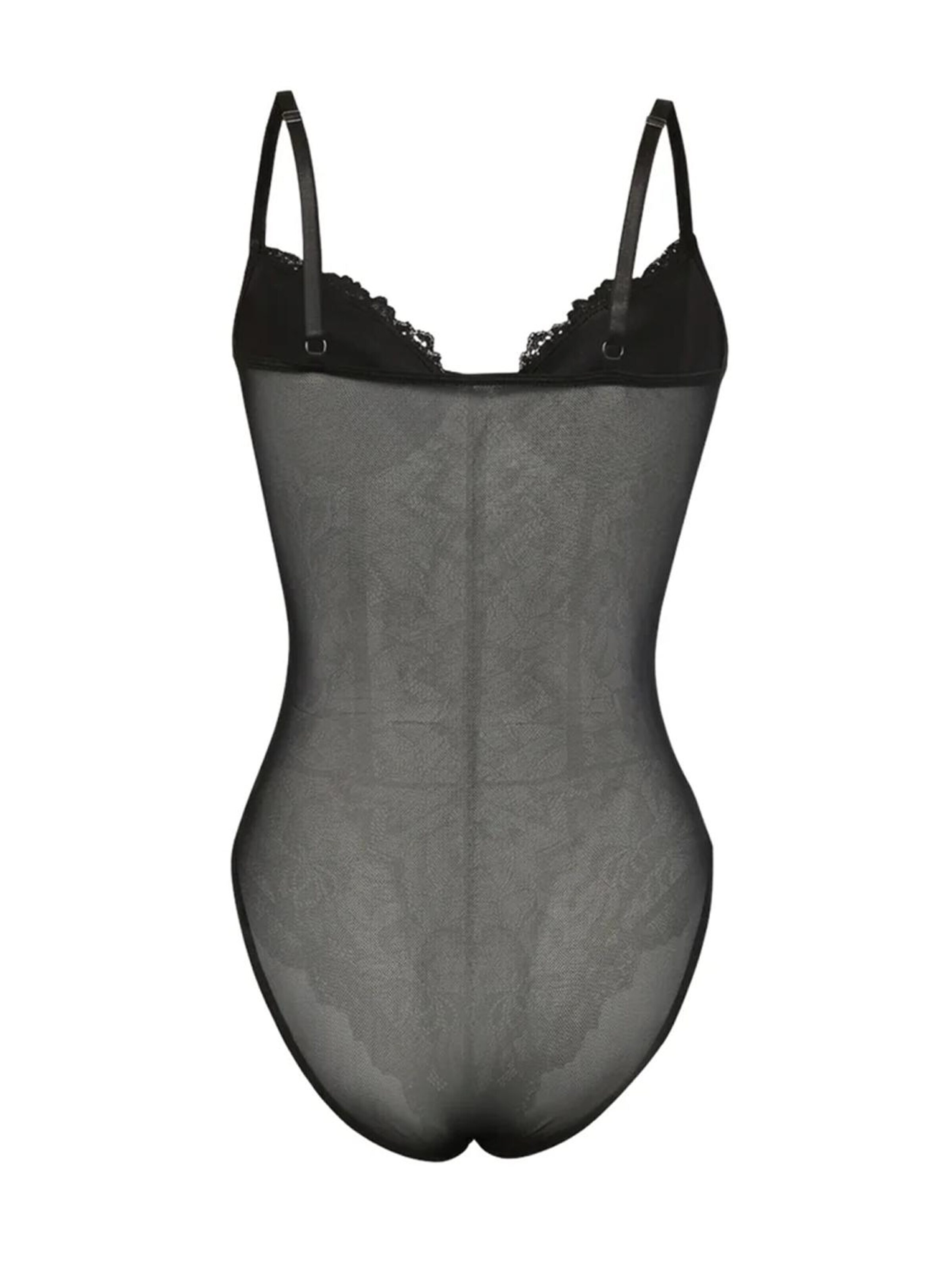 Shapetape Shapingbody 'Kanten shaper body - Valentina' in Zwart