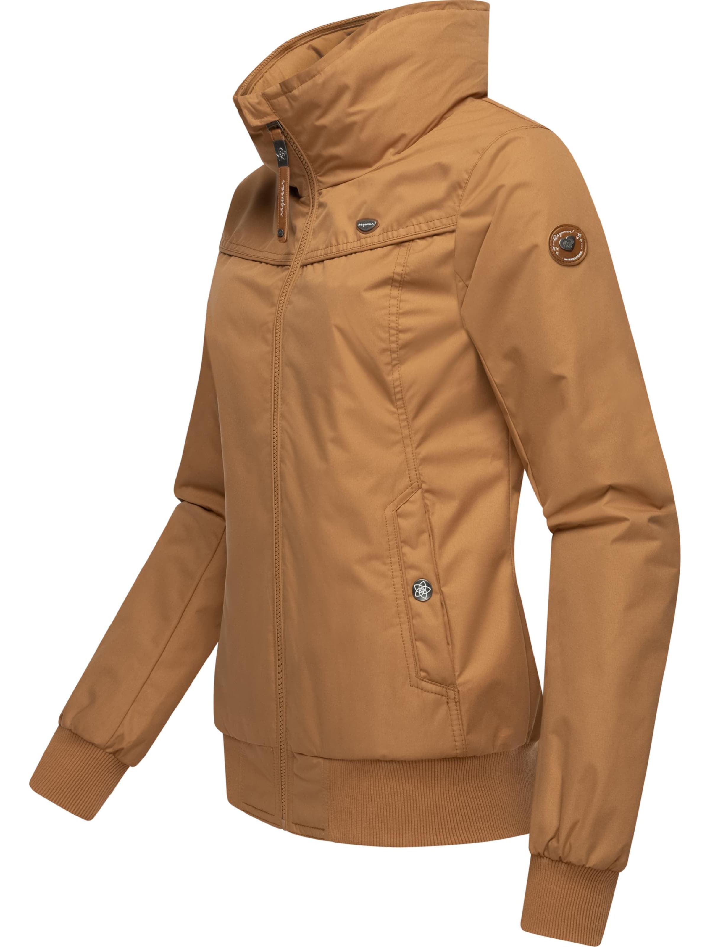 Ragwear Performance Jacket 'Jotty' in Brown