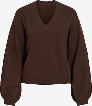 Pull-over VILA en marron : devant
