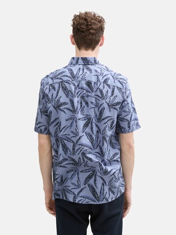 Fit confort Chemise TOM TAILOR en bleu