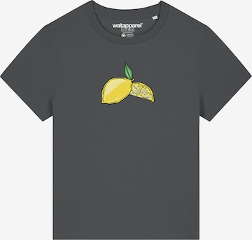 Watapparel Shirt 'Lemon' in Grey: front