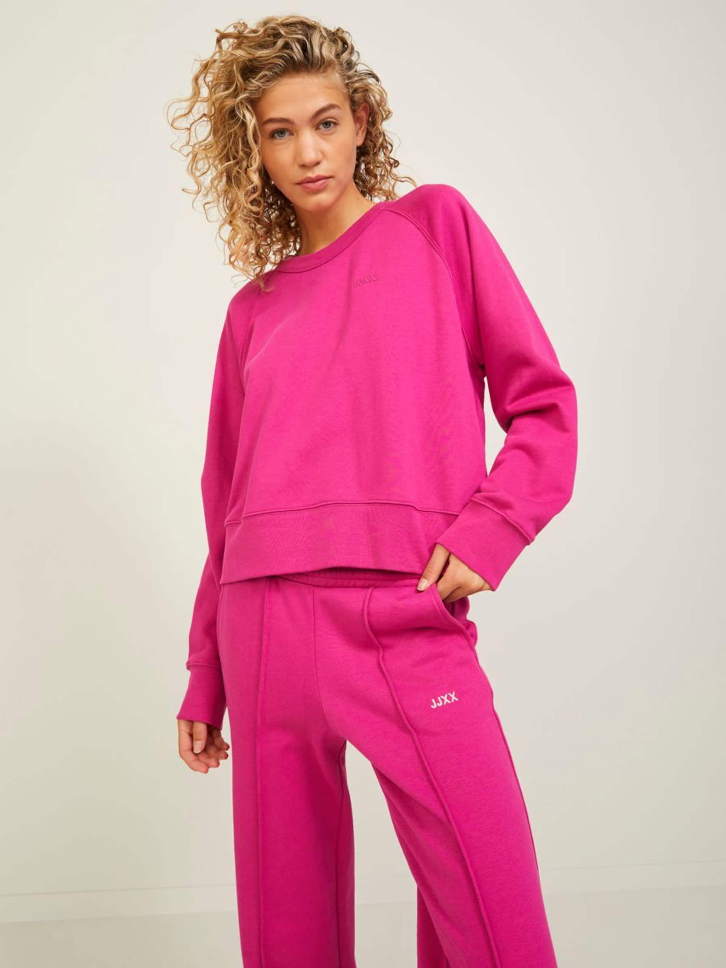Frauen Sweat JJXX Sweatshirt 'Caitlyn' in Pink - WL18905
