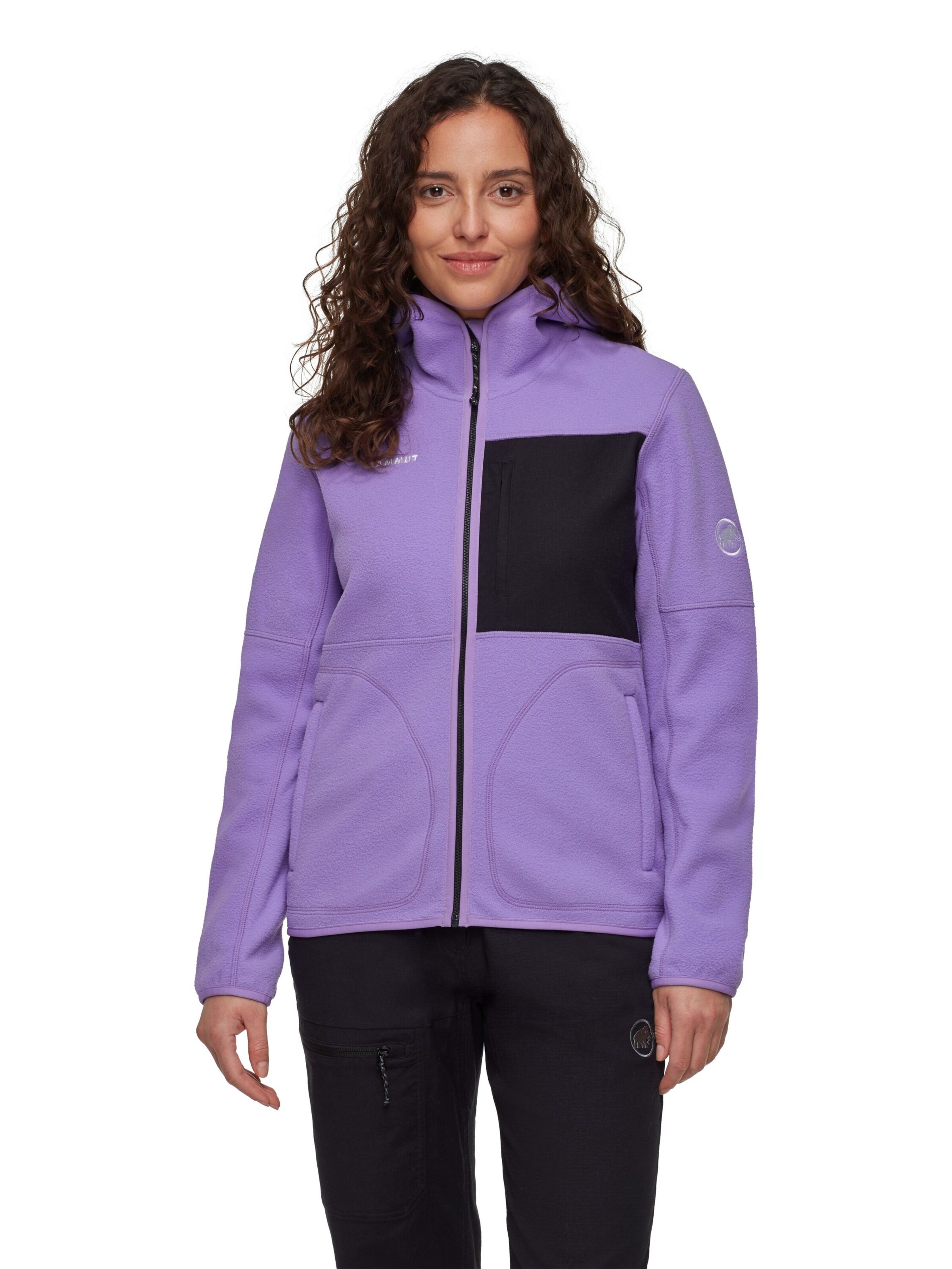 MAMMUT Funktionsfleecejacke 'Tamaro' in Lila: Vorderseite