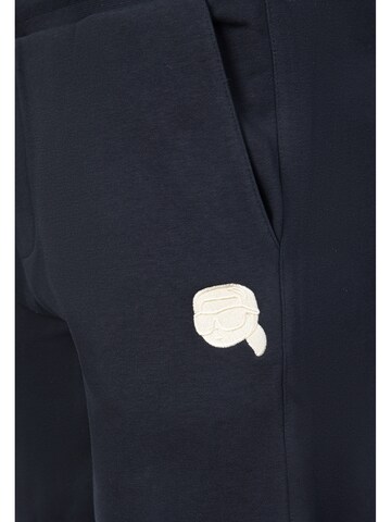 Regular Pantalon Karl Lagerfeld en bleu