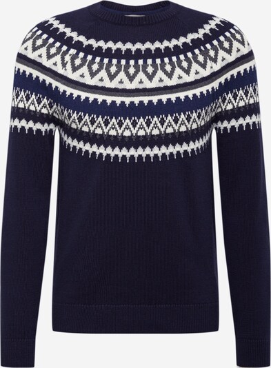 ESPRIT Trui in de kleur Navy / Grijs / Zwart / Wit, Productweergave
