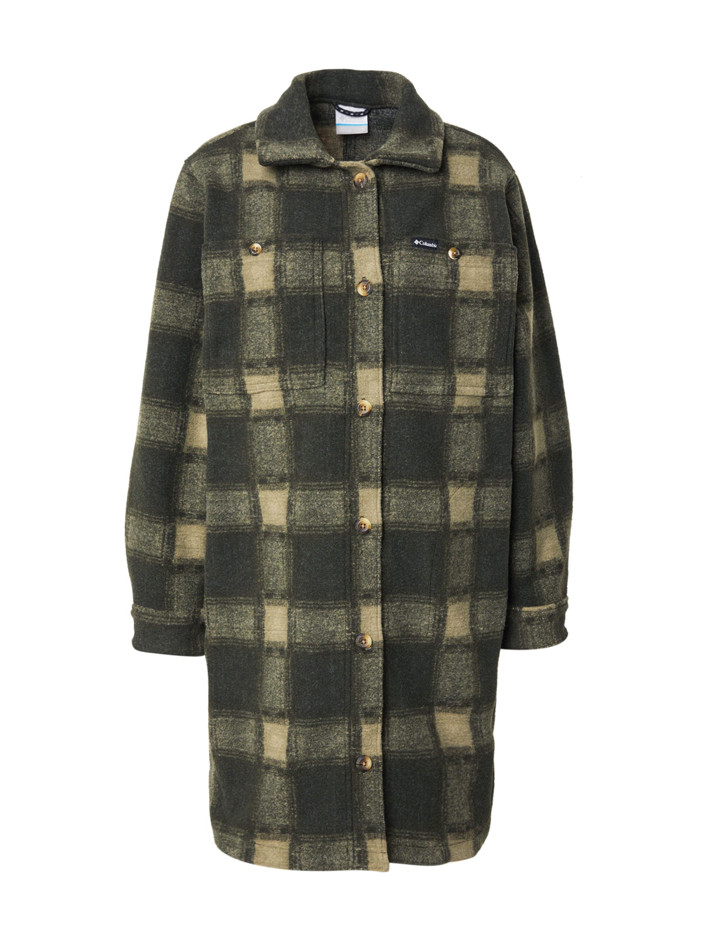 COLUMBIA Λειτουργική ζακέτα φλις 'Wildest Venture' σε πράσινο: μπροστά