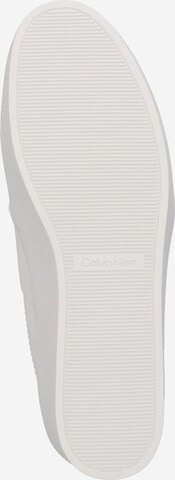 Calvin Klein - Sapatilhas slip-on em branco