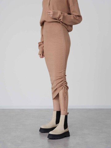 LeGer by Lena Gercke Skirt 'Leila' in Brown