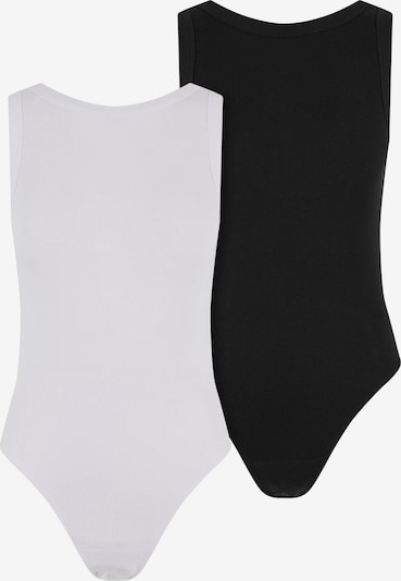 Marškinėliai-glaustinukė iš Urban Classics, spalva – juoda / balta, Prekių apžvalga