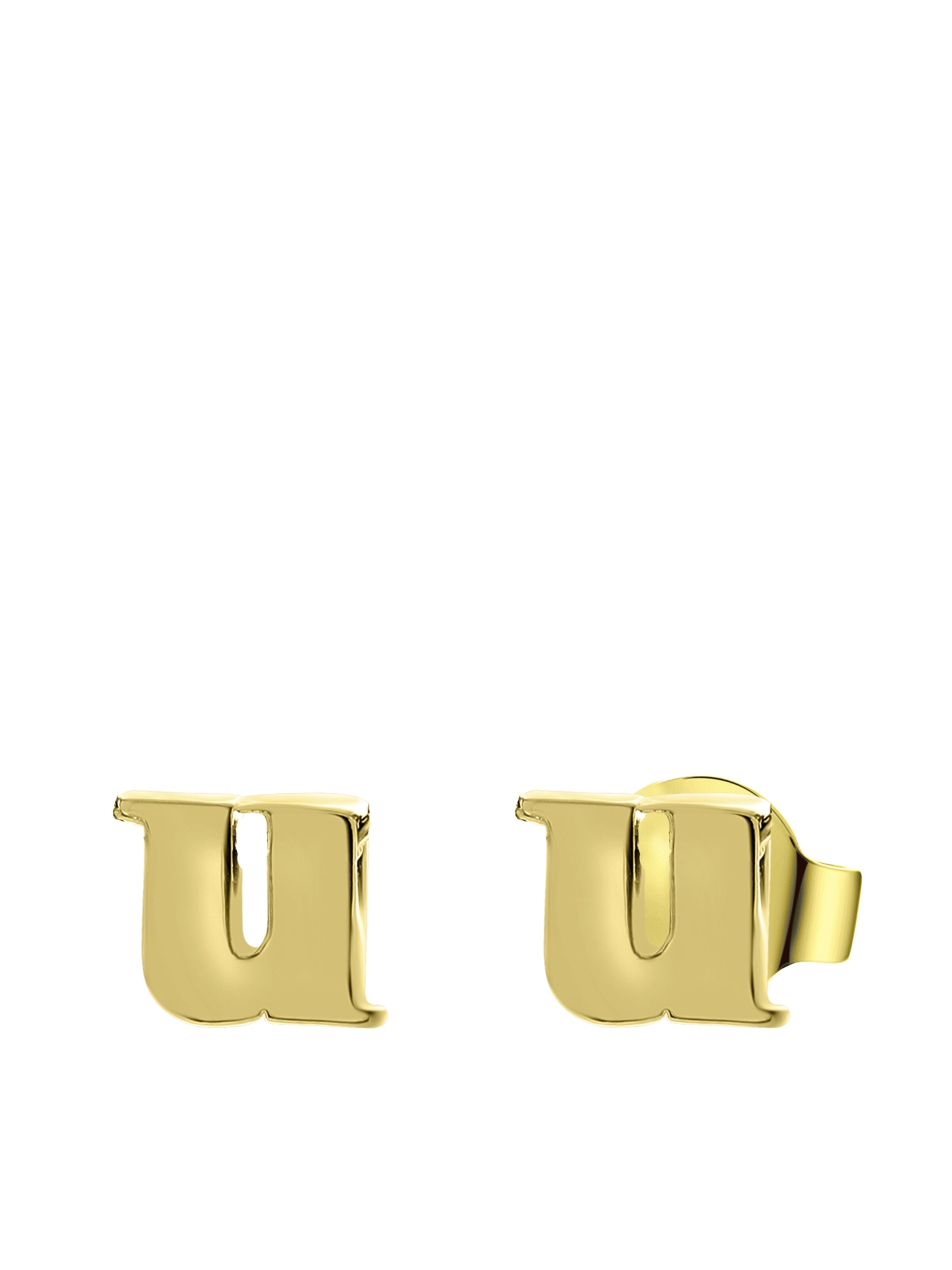 Lucardi Oorbellen in Goud: voorkant