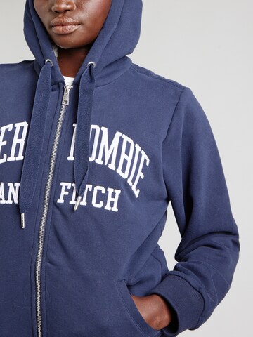 Abercrombie & Fitch Bluza rozpinana w kolorze niebieski