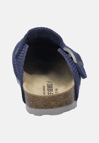 JOSEF SEIBEL Clogs 'Hermine 04' in Blauw