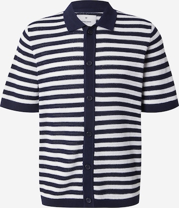 mėlyna JACK & JONES Standartinis modelis Marškiniai 'JPRBLAJones ': priekis