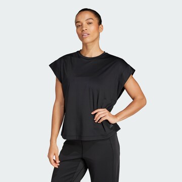 ADIDAS PERFORMANCE Funktionsshirt in Schwarz: Vorderseite
