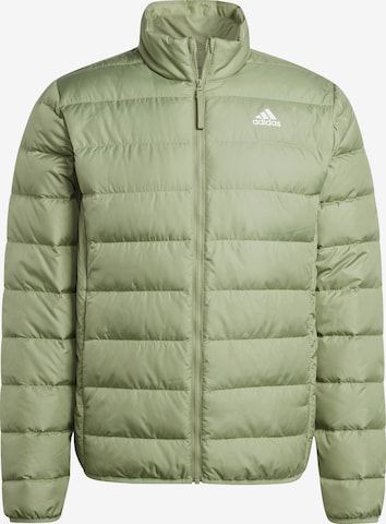 ADIDAS SPORTSWEAR Sportjacke in Grün: Vorderseite
