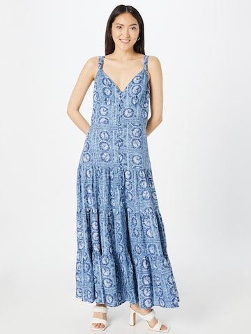 Robe d’été 'WALVIA' Lauren Ralph Lauren en bleu : devant