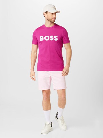 Regular Pantaloni 'Kane' de la BOSS pe roz