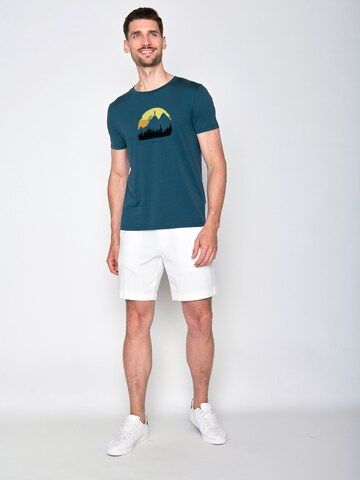 Maglietta di GREENBOMB in blu