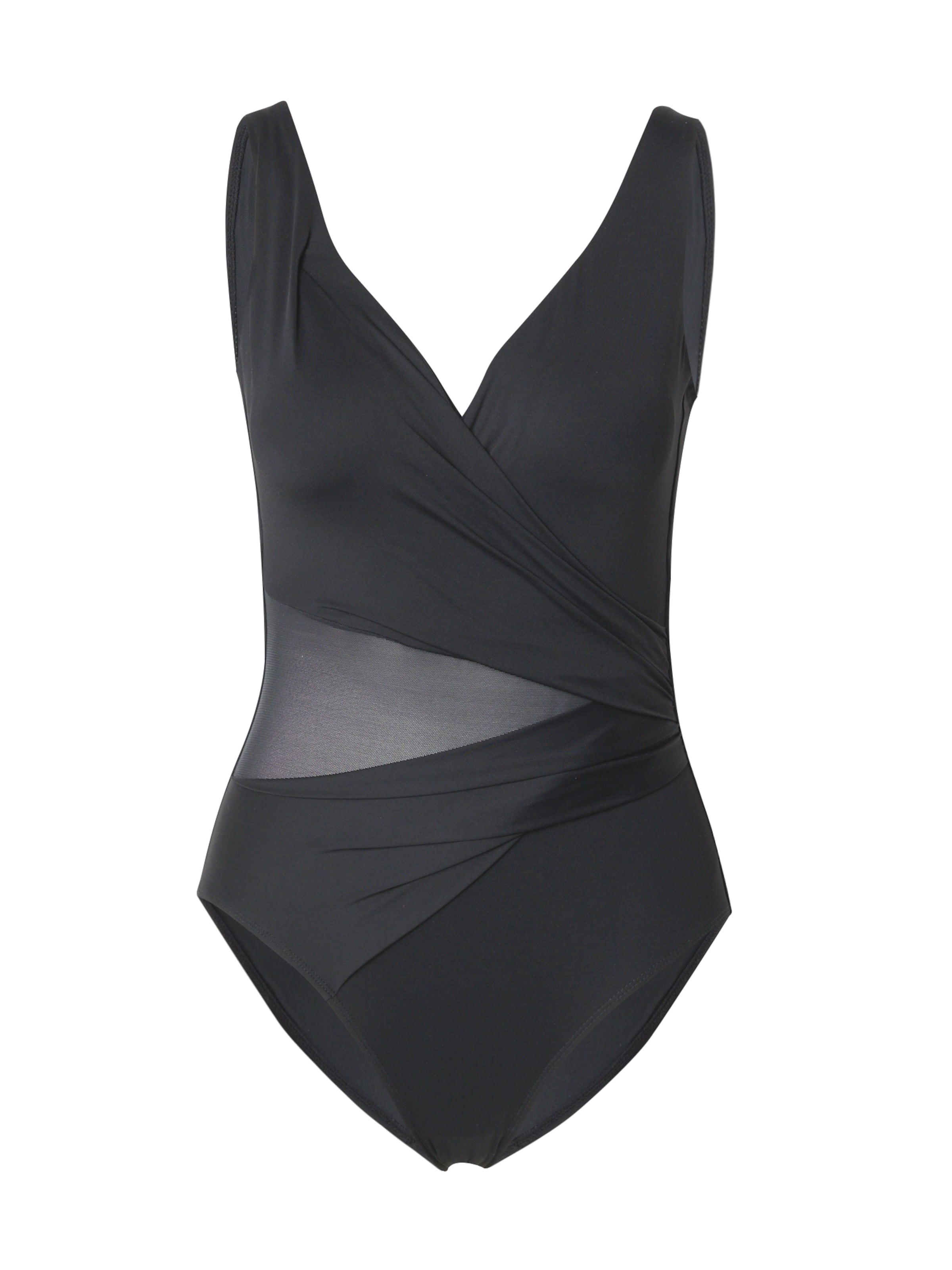 Maillot de bain Hunkemöller en noir : devant