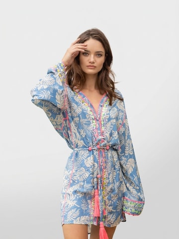 Robe 'Robe Courte Milos' Miss June en bleu