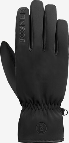 BOGNER Athletic Gloves 'Jamie STORMBLOXX™' in Black
