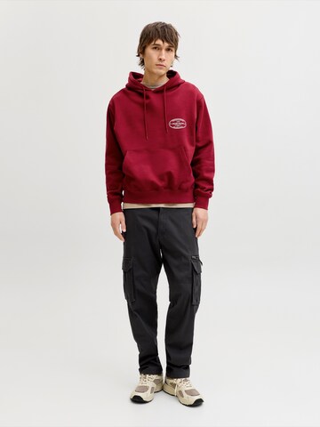 JACK & JONES Loosefit Cargo nadrágok 'JPSTKANE DOVER' - fekete
