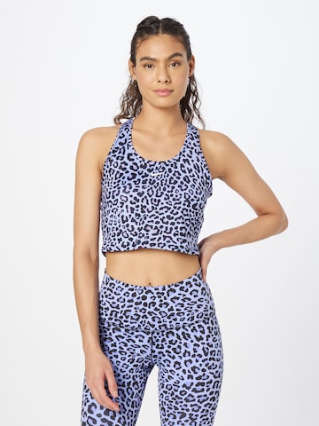 NIKE Sporttop in Lila: voorkant