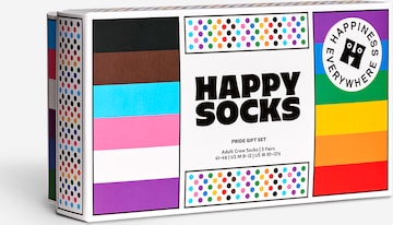 Chaussettes 'Pride' Happy Socks en blanc