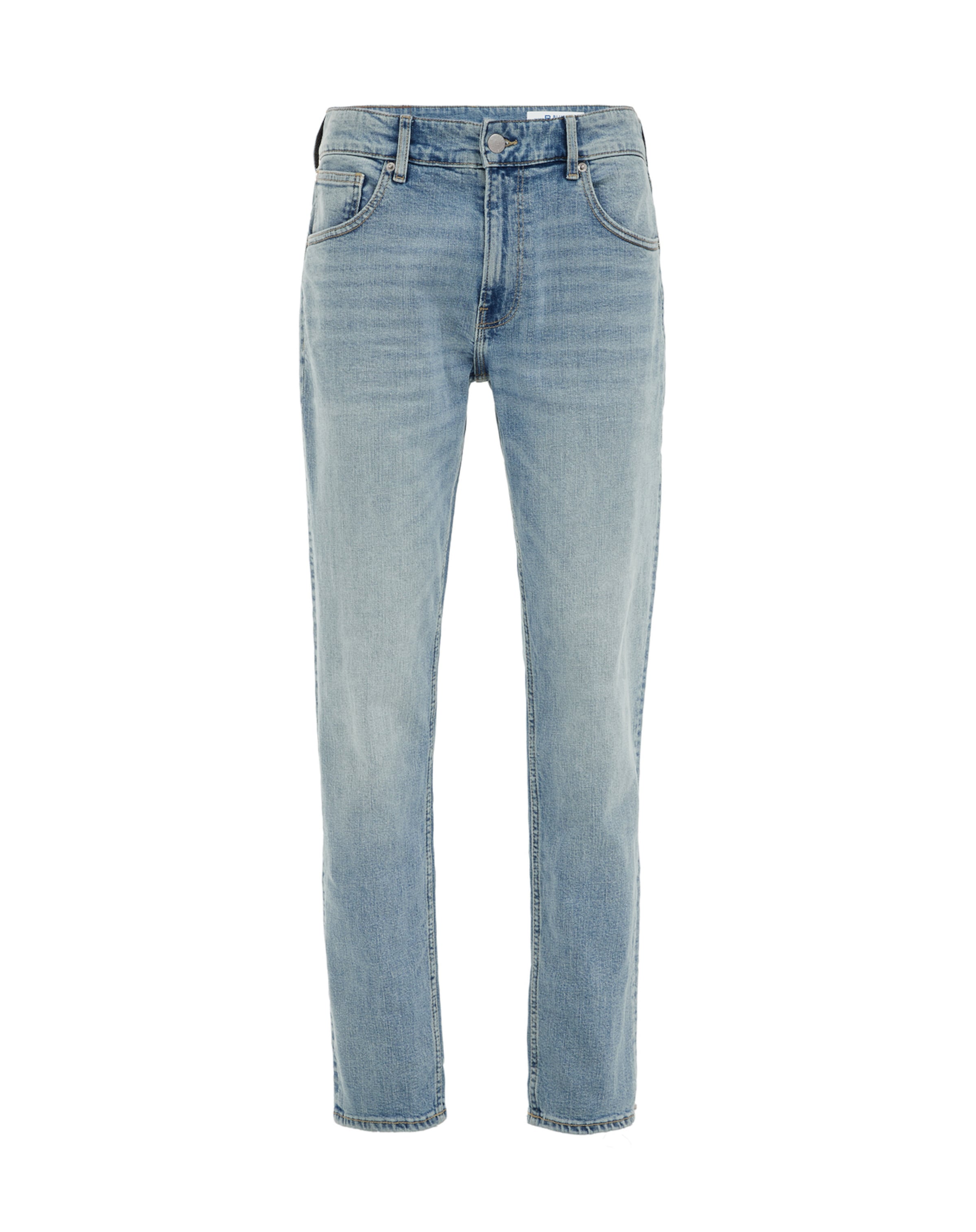 Coupe slim Jean WE Fashion en bleu : devant