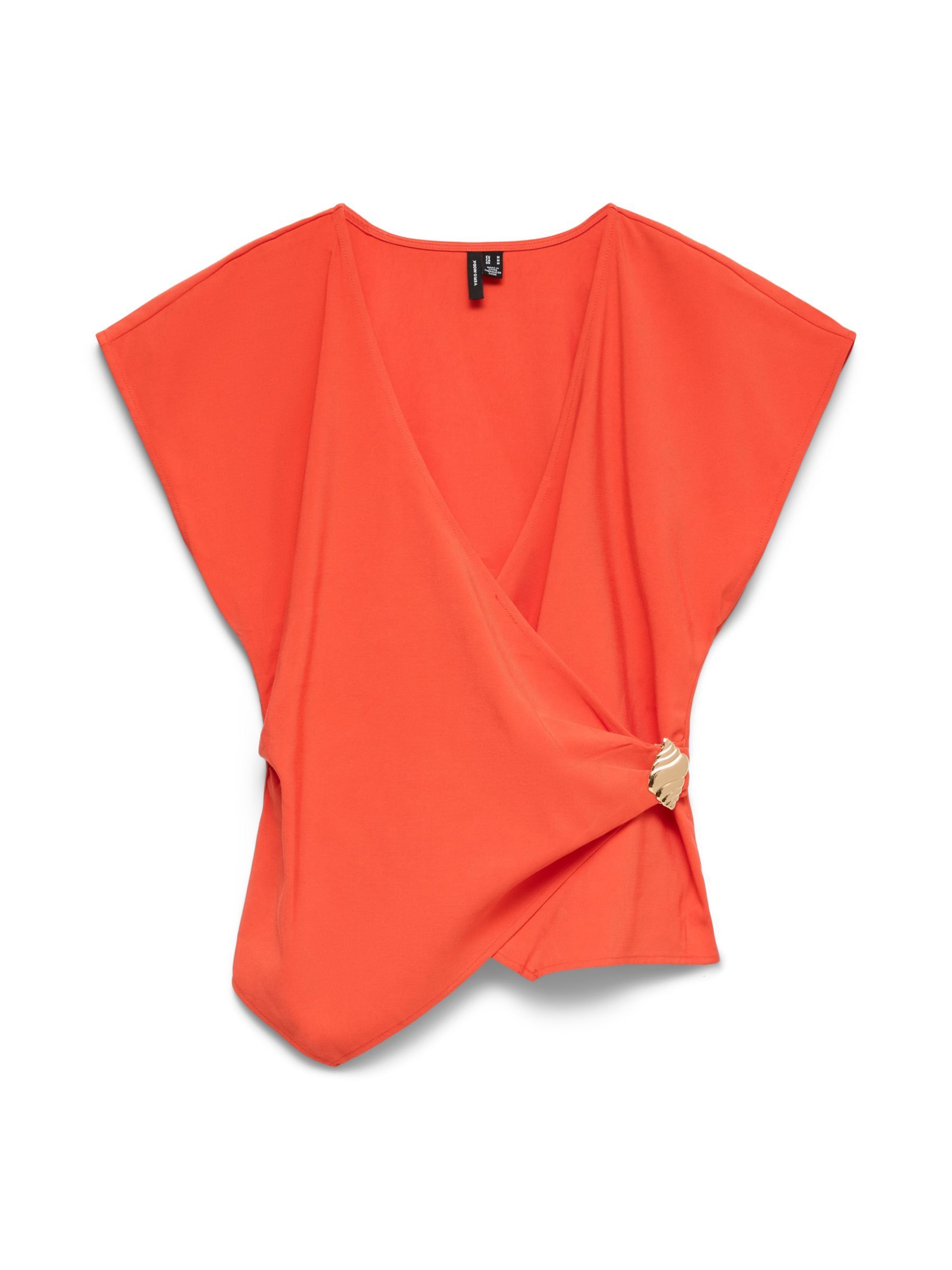 VERO MODA Blouse in Oranje: voorkant