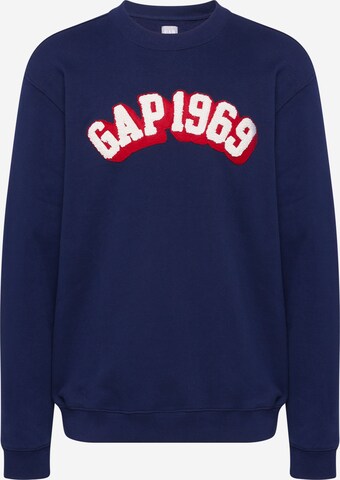 GAP Sweatshirt in Blue: front