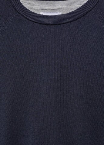 MANGO MAN Sweater 'TEN' in Blue