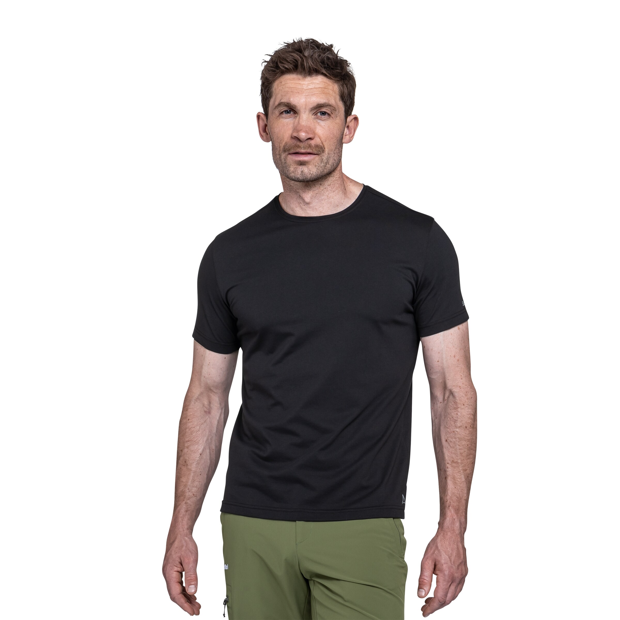 Schöffel Performance Shirt 'Buchberg' in Black: front
